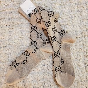 GUCCI knee high dress socks